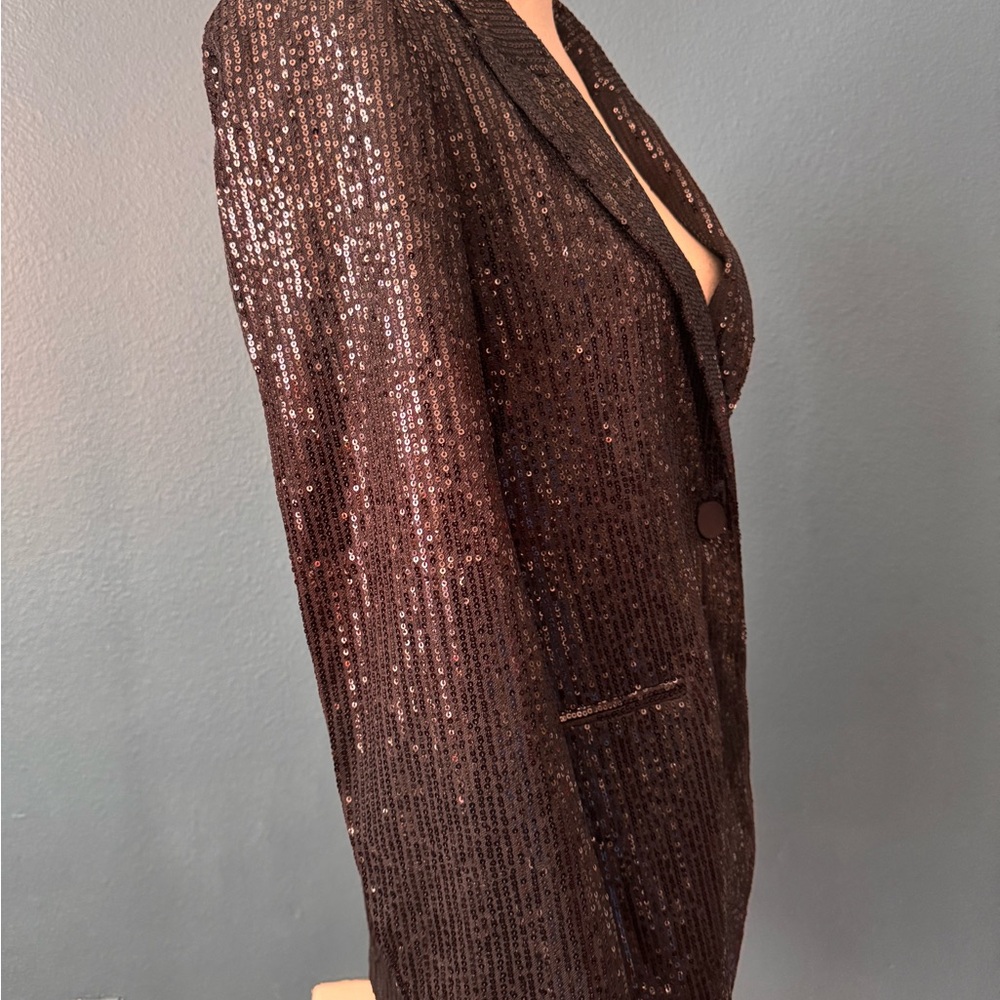 Philosophy Black Sequin Blazer - Picture 2 of 5